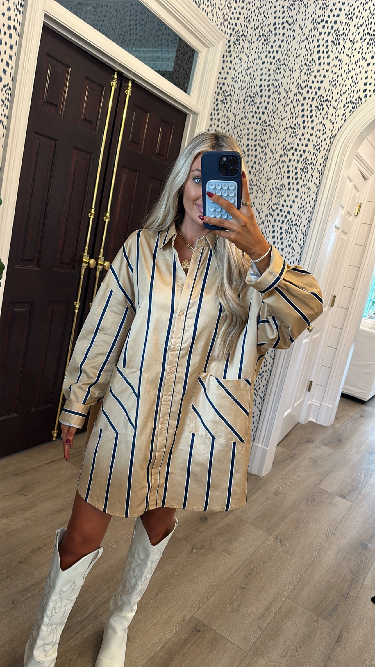 Aspen Oversized Shirt Dress