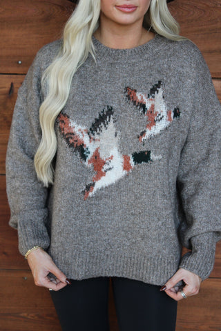 Green Head Duck Sweater