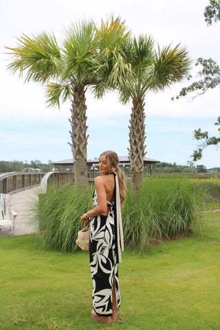 Rio Midi Dress- Black