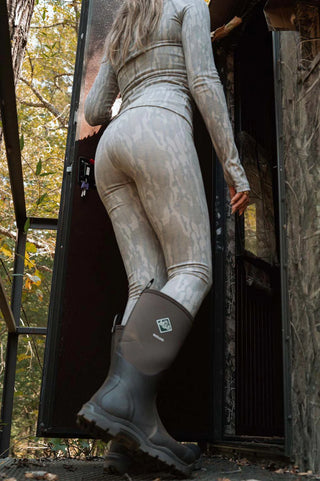 TRIBE RIBBED LEGGINGS- BOTTOMLAND