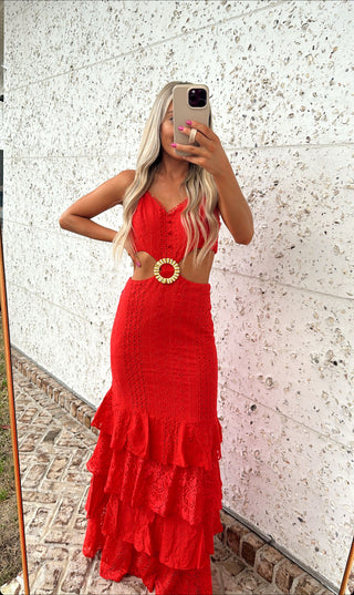 Malibu Ruffle Dress