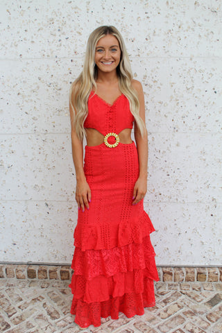 Malibu Ruffle Dress